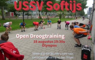 Banner open droogtraining